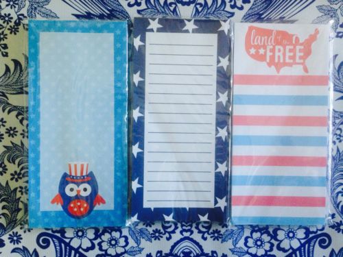 Target Dollar Spot Lot: 4th of July Magnet List Pad