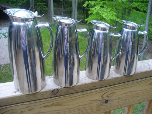 Lot of 4 - Belle Insulated Beverage Servers,- 51 oz, 32 oz, 24 oz. 21 oz. -