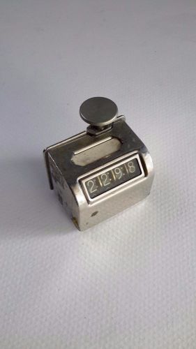 Metal Counter Clicker Vintage