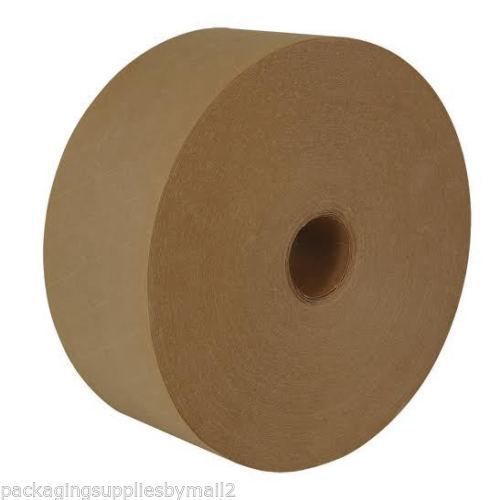 LOK-IT Gum Tape Reinforced 1 Roll 3&#034;x 600 ft. Kraft Paper Tape