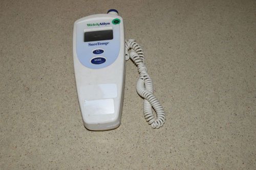 WELCH ALLYN MODEL 678 SURETEMP DIGITAL THERMOMETER &amp;  PROBE