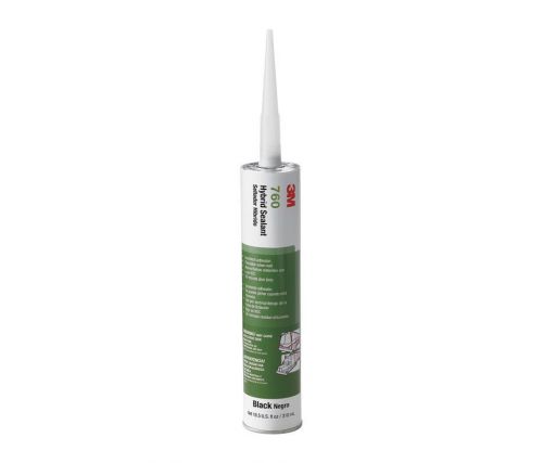 3M 760 Hybrid Adhesive Sealant, Black, 310mL **