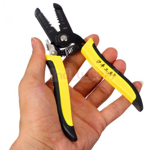 Multifunctional handle tool cable wire stripper stripping cutting pliers t04 for sale