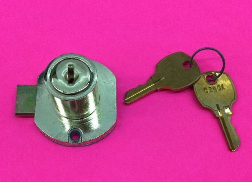 Stock Locks, Disc Tumbler, Door Locks, Bright Brass, C8704-C390A-3 Free Ship US