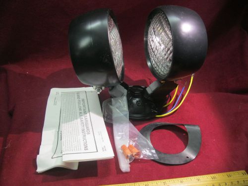 Peterson mfg. co dual head 507 emergency  light w mounting bracket - prescolite for sale