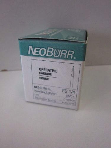 Carbide Neo Burr Diamond Operative Carbide Round FG 1/4 20/PK