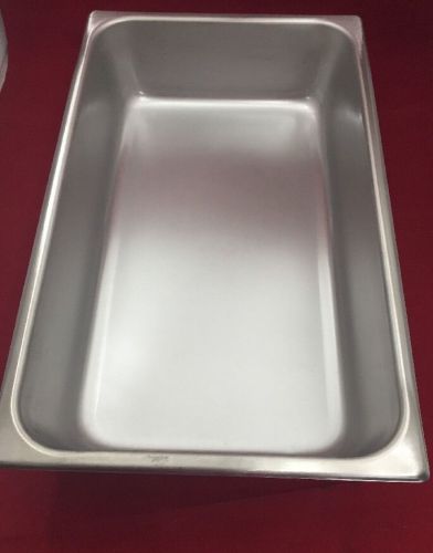 Vollrath stainless steel instrument tray 2004-2 type ii size 5 21x13x4.25&#034; for sale