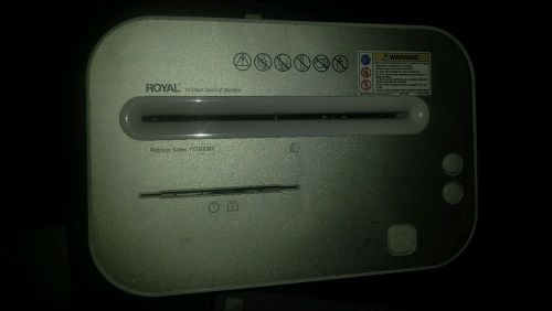 Px1000mx premium level 3 security series royal multi shredder cards paper cd dvd