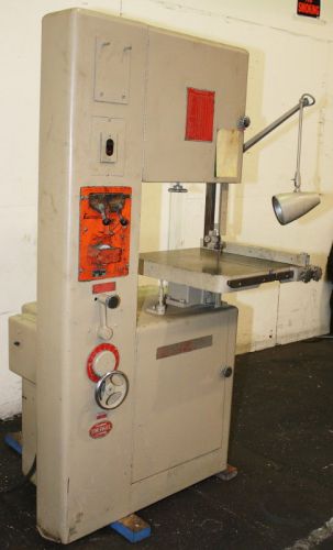 20&#034; thrt 12&#034; h powermatic 87 vertical band saw, vari-speed, 5/8&#034; blade, 2 hp, ti for sale