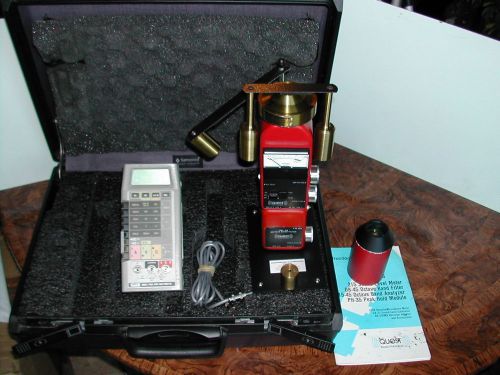 Quest 215 Sound Level Meter Audiometer Calibrator +8060A Fluke for Hz meter