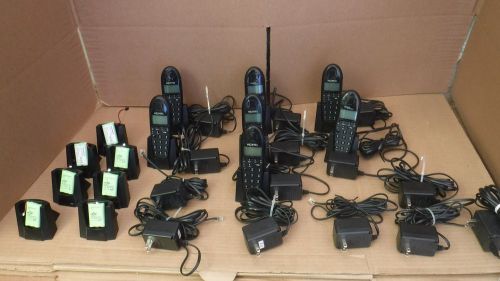 lot of 14 Nortel Digital Mobility Handset 7420 Cordless Phone w/ Stand &lt;&gt;