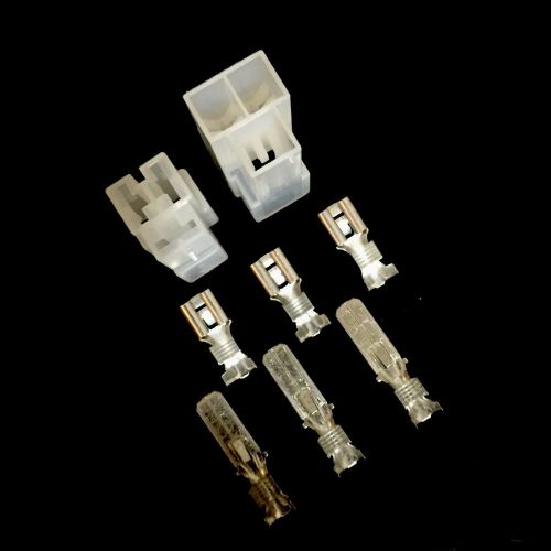 KIT-3 WAY FASTON TERM &amp; CONN, UL, RoHS, 8Pcs, 6.3mm (.250), 14-10 AWG, TIN BRASS