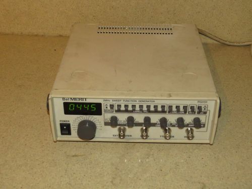 BEL MERIT 2MHz FUNCTION GENERATOR MODEL FG151