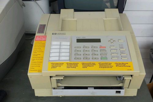 Hewlett Packard HP 700 Plain Paper Fax Copier Inkjet One Touch Dialing C3530A