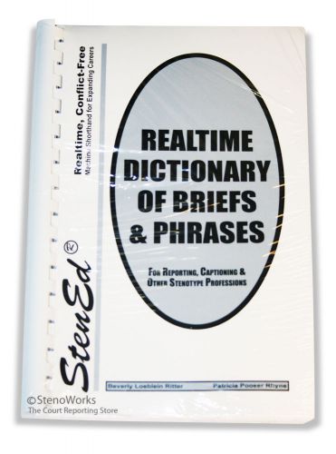 Realtime Dictionary of Briefs &amp; Phrases NEW 2015 Free Shipping