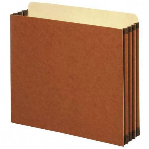 Globe-Weis File Cabinet Pocket - FC1534G - 5.25&#034; Box Of 10