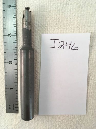 1 USED SANDVIK CARBIDE BORING BAR. MB-E0500-12-07R GROOVING BAR. W/ COOL. {J246}