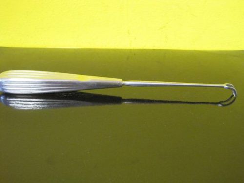 JARIT STRAIGHT BARNHILL ADENOID CURETTE SIZE 1 8.25&#034; LONG 4.5MM 430-135 MT00681