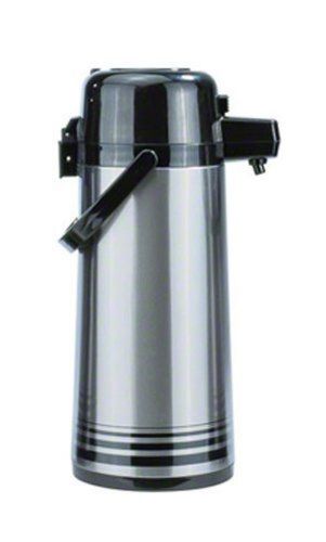 Update International PSVL-30-BK/SF 3.0 L Stainless Steel Push-Button Air Pot