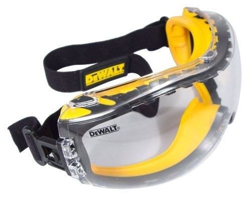 DEWALT DPG82-11C Concealer Clear Anti-Fog Dual Mold Safety Goggle