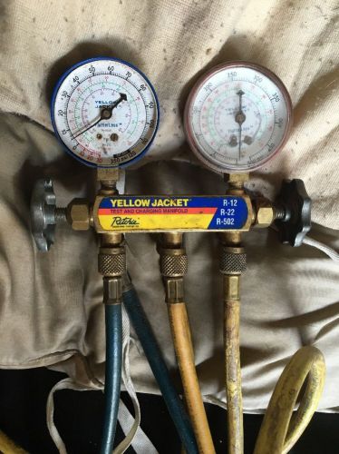 Yellow jacket charging manifold for sale