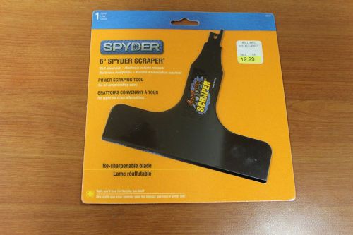 **NEW** Spyder 6&#034; Power Scraper   Universal Reciprocating Saw Attachment