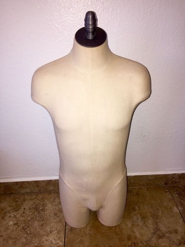 Fusion Specialties Cloth Boy Mannequin Torso Young Male