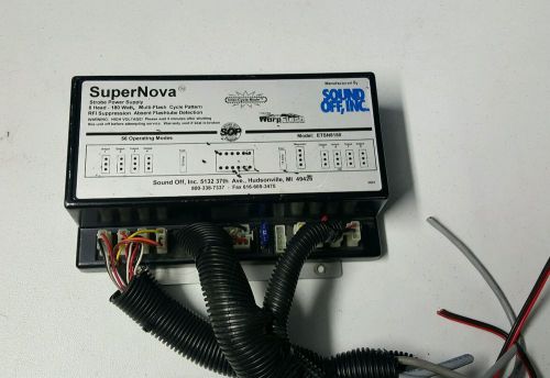 Supernova 8 outlet 189 watt strobe power supp89 police lapd multi flash for sale