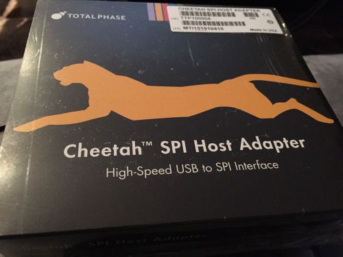 New total phase cheetah spi host adapter programmer for sale