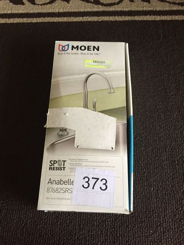 Moen Anabelle (87682SRS) Spot Resist Stainless Finish Bar Faucet