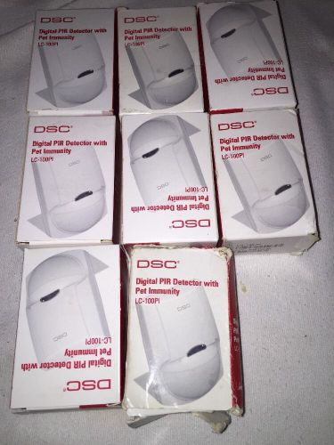 Lot of 8 NEW DSC LC-100PI Digital Motion Detector Pet Immunity - Free Shipping