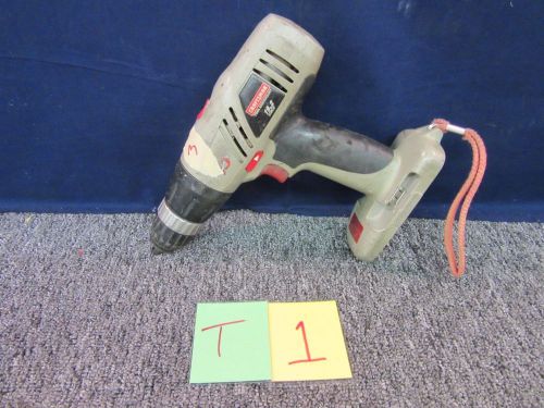 CRAFTSMAN CORDLESS 3/8&#034; DRILL DRIVER 973.113450 75TH ANNIVERSARY 19.2V USED