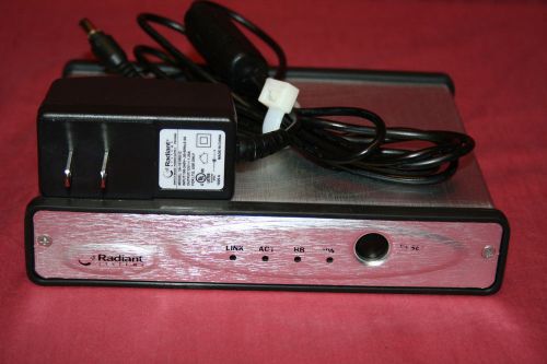 Radiant pos kitchen controller p823f010 w/adapter-as shown for sale