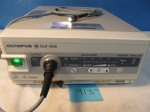 Olympus CLV-S30 Xenon Light Source W/ Light Cable