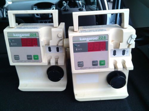 kangaroo 224 AND 234 feeding pump  good cosmetic,lot of 14 pumps