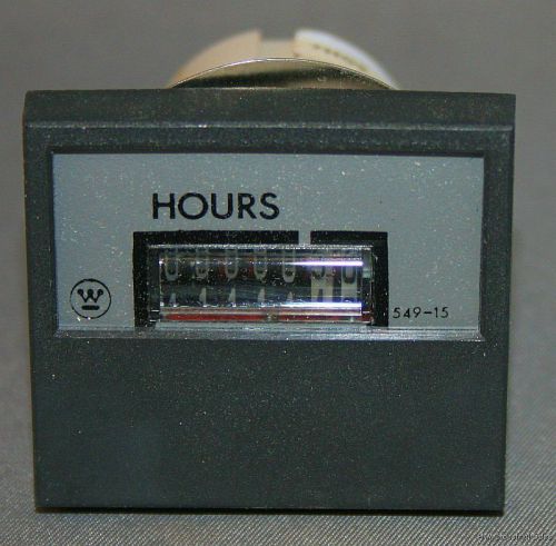 Westinghouse 4714A17H46 Elapsed Time Meter Hourmeter