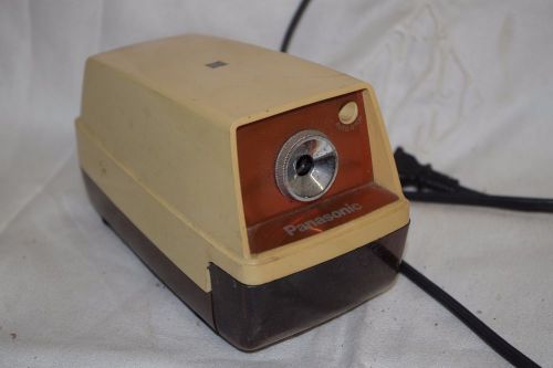 Panasonic Retro KP-33S Electric Pencil Sharpener Harvest Gold  Deco