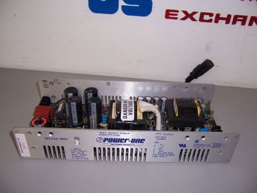 9171 POWER-ONE SPL250-1005 MAX OUTPUT 250W POWER SUPPLY