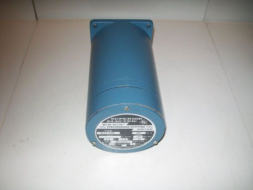 Superior electric slo-syn synchronous stepping motor type m112-fj08 for sale