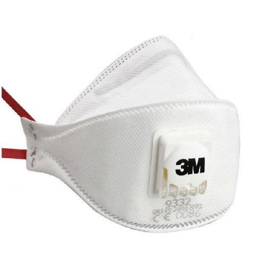 9332 Dust Mist Metal Fume Respiratory Valved Foldable Face Mask