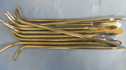 LOT OF 10 26Fr VAN BUREN URETHRAL SOUNDS