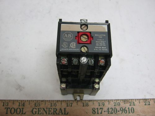 Allen Bradley Convertible Contact Control Relay (700-P800A1)