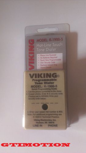 NEW VIKING K-1900-5, Hot-Line Programmable Touch Tone Dialer
