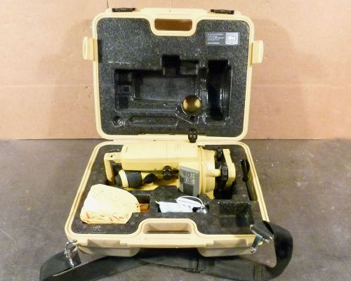 Topcon dt-209 digital theodolite with case for sale