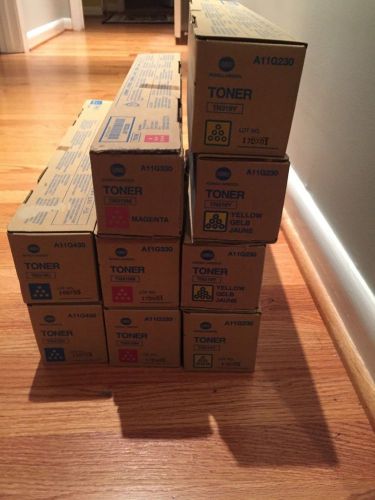 Genuine Konica Minolta Bizhub Lot C220 C280 C360 Toner, Drum/Developer