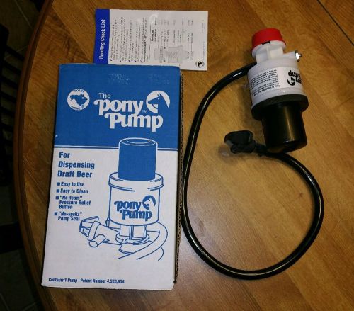 PONY PUMP DRAFT BEER KEG TAP N.A.D.S - New in Box