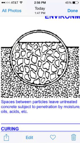 CONCRETE BLOCK SEALER /PRIMER * CONSEAL 1000 * Basement Driveway 5 Gallon