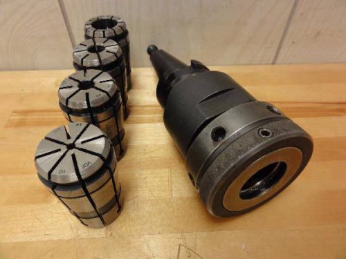 COMMAND BT30 COLLET CHUCK TG100,  B2C4-1000, Asst Collets, CNC, VMC, MILL