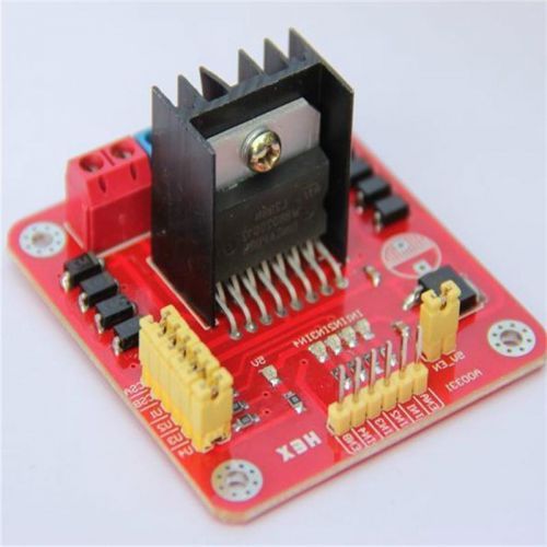 New l298n dual h-bridge stepper motor driver controller dc board for arduino ~ for sale