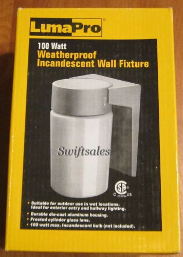 LumaPro 3RB20 Heavy Duty Weatherproof Incandescent Wall Fixture - New In Box!